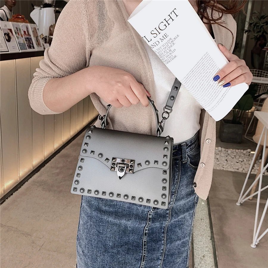 Sac à Bandoulière Luxe Rivet - Design Élégant - FoytiShop