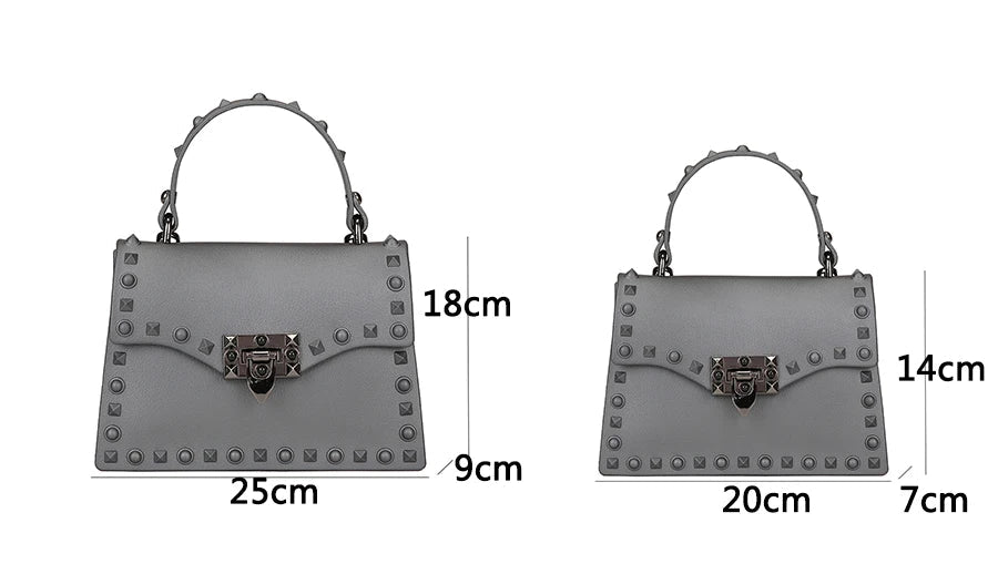 Sac à Bandoulière Luxe Rivet - Design Élégant - FoytiShop