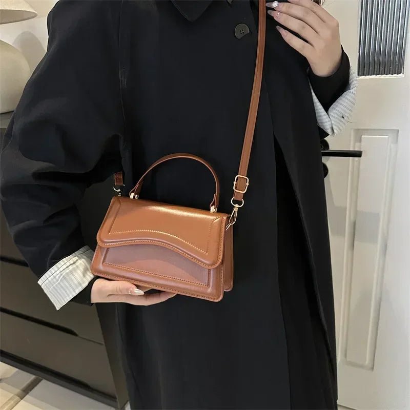 Sac À Main Cuir PU Couleur Unie - Petit Fourre - Tout Élégant Femme - FoytiShop