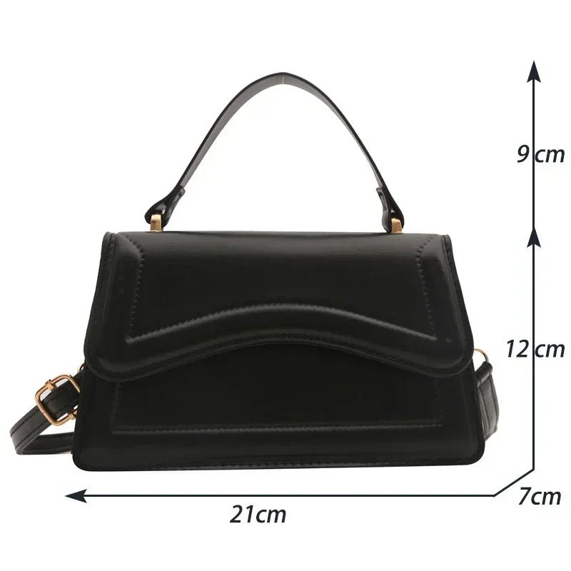 Sac À Main Cuir PU Couleur Unie - Petit Fourre - Tout Élégant Femme - FoytiShop