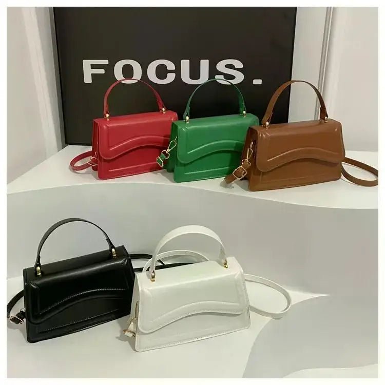 Sac À Main Cuir PU Couleur Unie - Petit Fourre - Tout Élégant Femme - FoytiShop