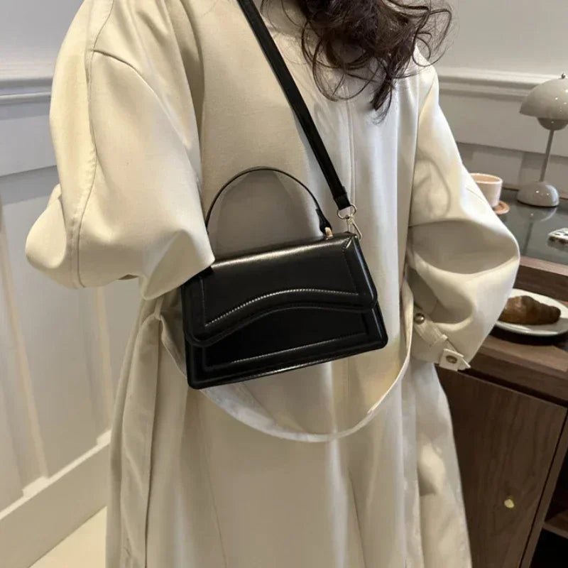 Sac À Main Cuir PU Couleur Unie - Petit Fourre - Tout Élégant Femme - FoytiShop