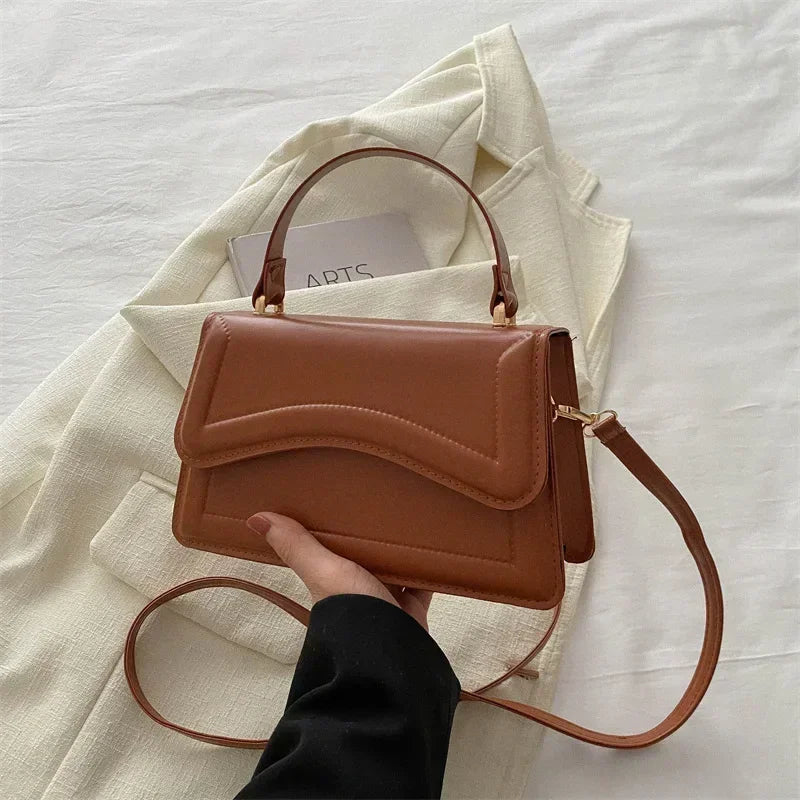 Sac À Main Cuir PU Couleur Unie - Petit Fourre - Tout Élégant Femme - FoytiShop