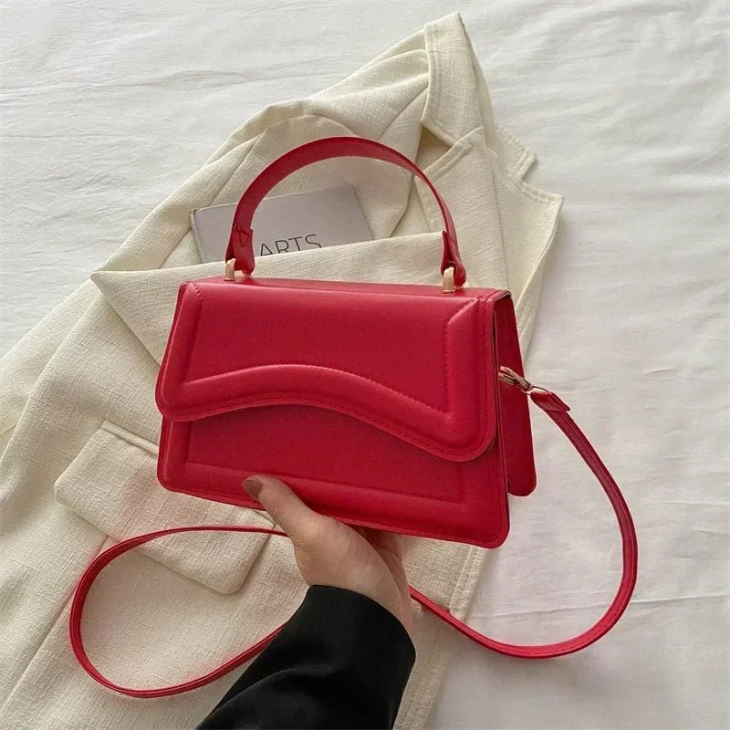 Sac À Main Cuir PU Couleur Unie - Petit Fourre - Tout Élégant Femme - FoytiShop