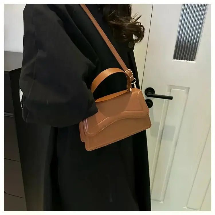 Sac À Main Cuir PU Couleur Unie - Petit Fourre - Tout Élégant Femme - FoytiShop