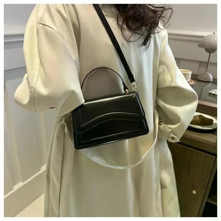 Sac À Main Cuir PU Couleur Unie - Petit Fourre - Tout Élégant Femme - FoytiShop
