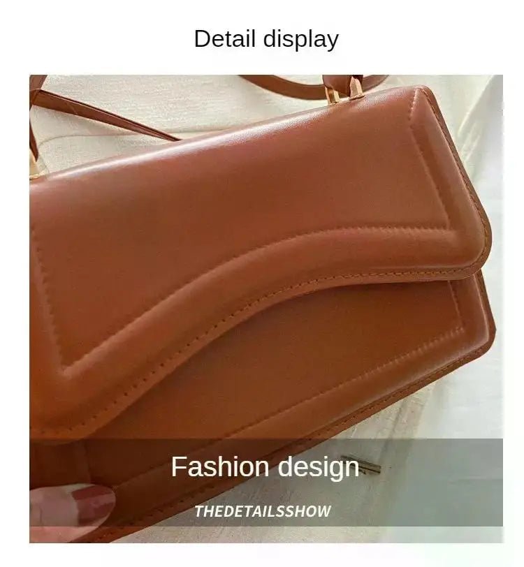 Sac À Main Cuir PU Couleur Unie - Petit Fourre - Tout Élégant Femme - FoytiShop
