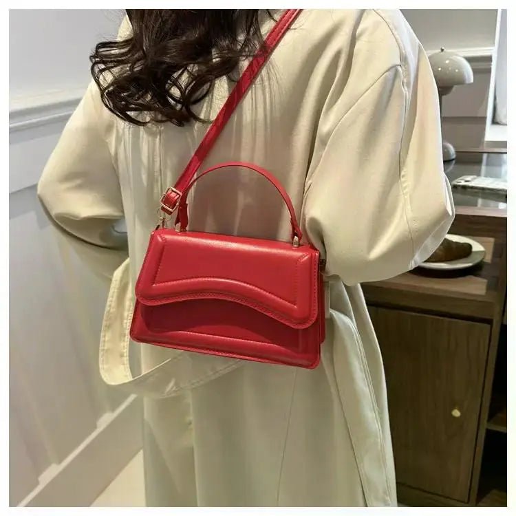 Sac À Main Cuir PU Couleur Unie - Petit Fourre - Tout Élégant Femme - FoytiShop