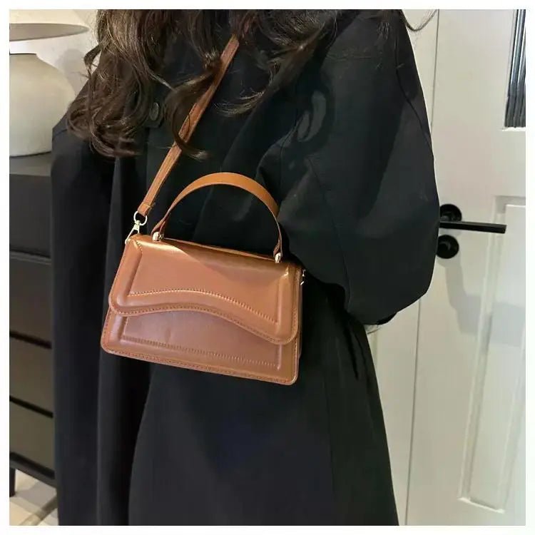 Sac À Main Cuir PU Couleur Unie - Petit Fourre - Tout Élégant Femme - FoytiShop