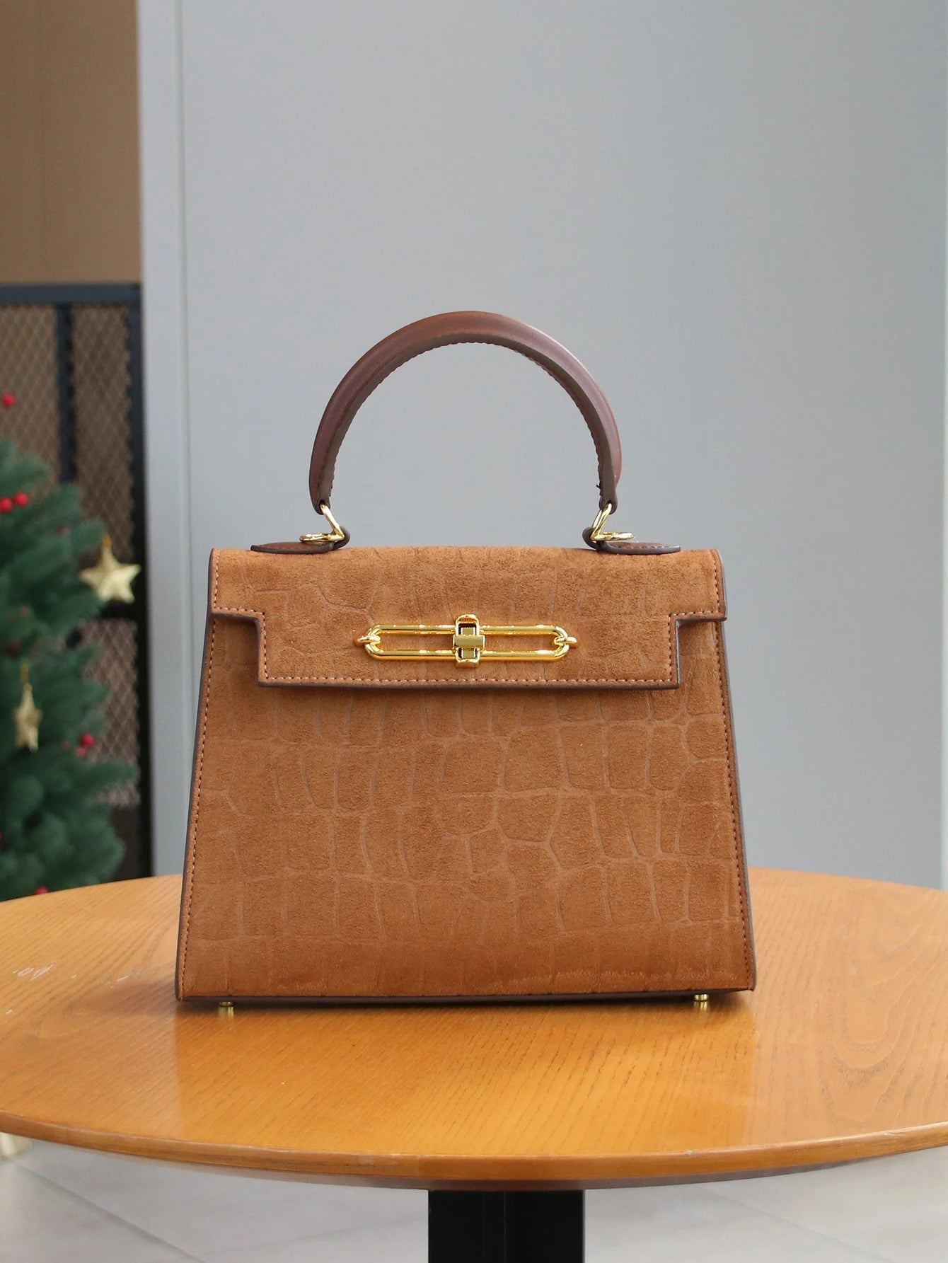 Sac à main motif crocodile givré haut de gamme mode dames - FoytiShop