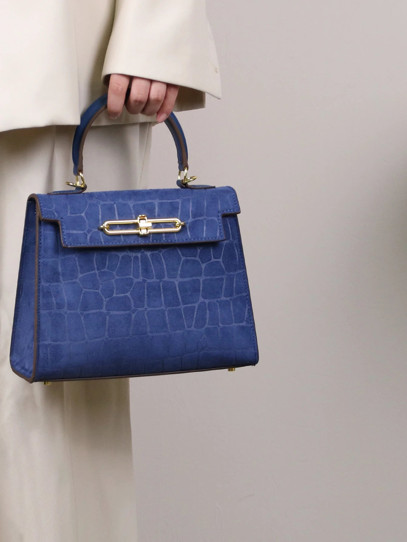 Sac à main motif crocodile givré haut de gamme mode dames - FoytiShop