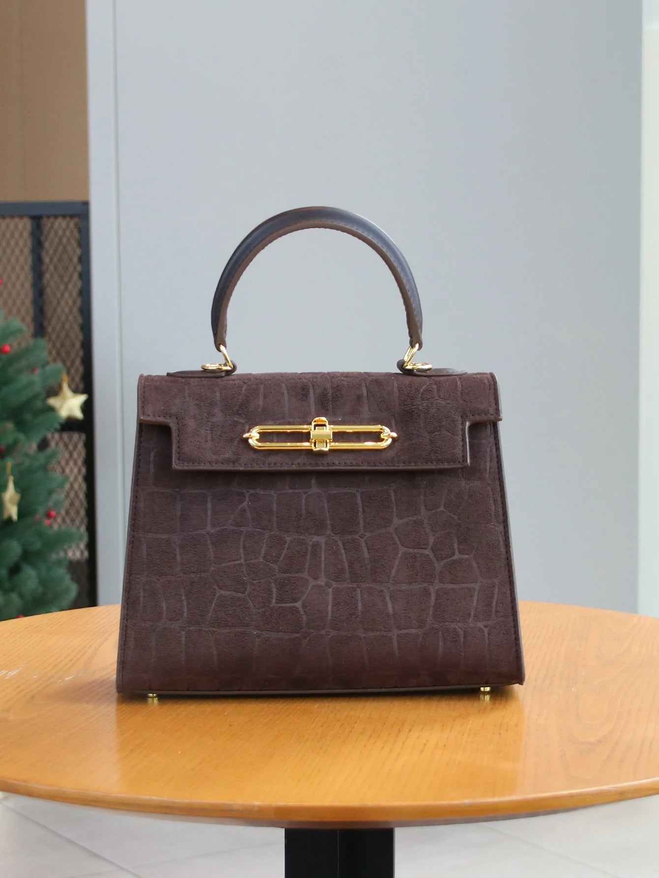 Sac à main motif crocodile givré haut de gamme mode dames - FoytiShop