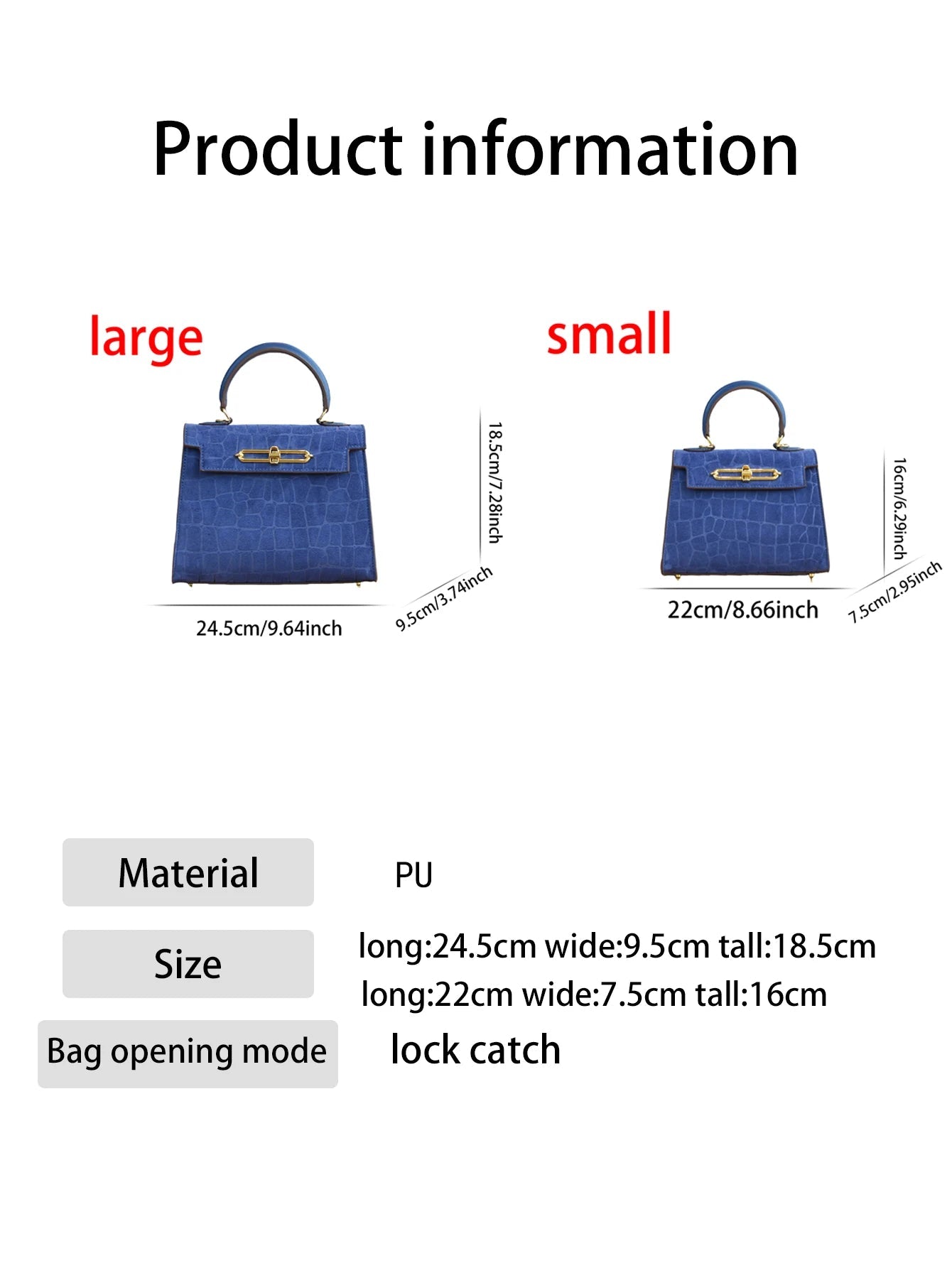 Sac à main motif crocodile givré haut de gamme mode dames - FoytiShop