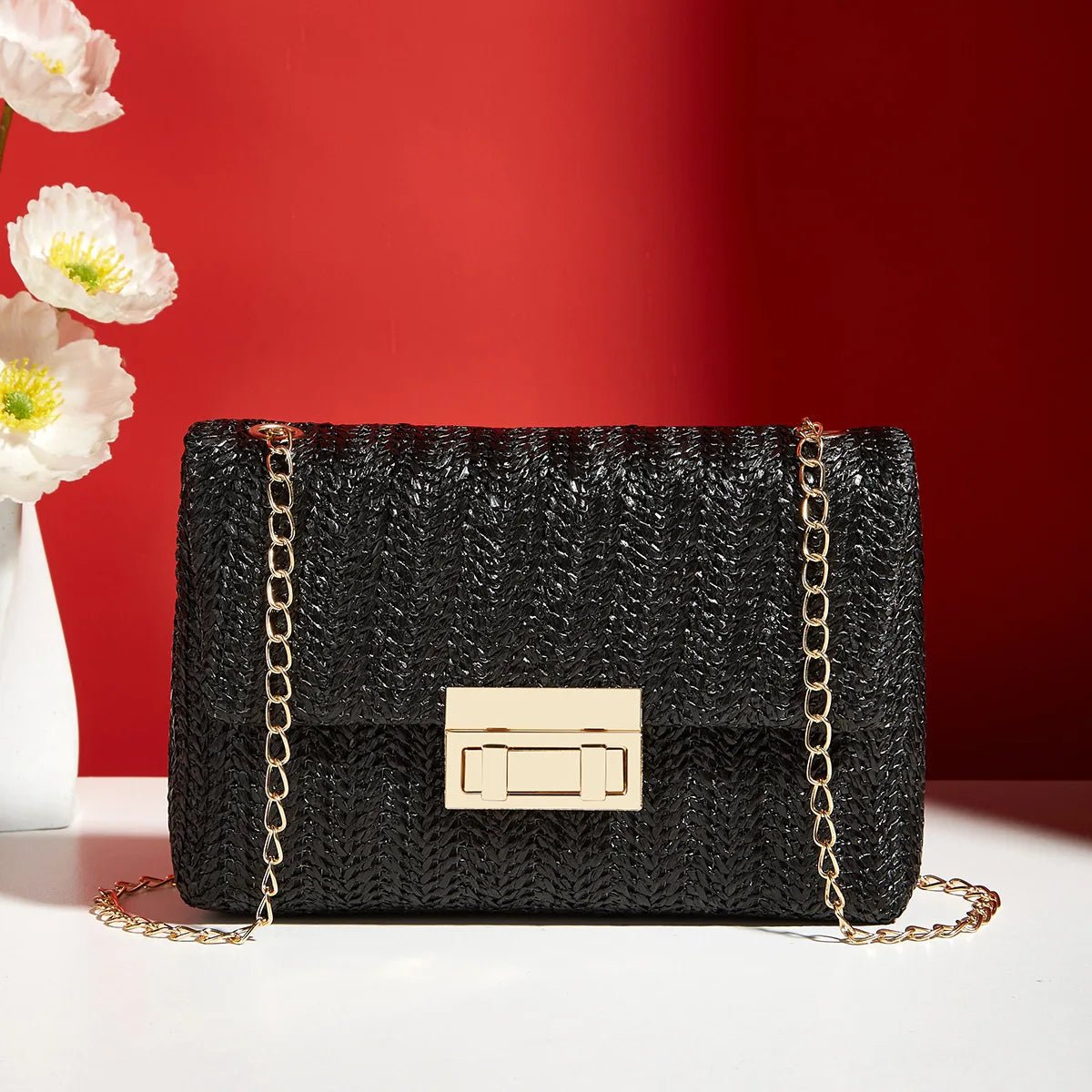 Sac Bandoulière À Chaîne Élégant - Accessoire Soirée Jour à Nuit Femme - FoytiShop