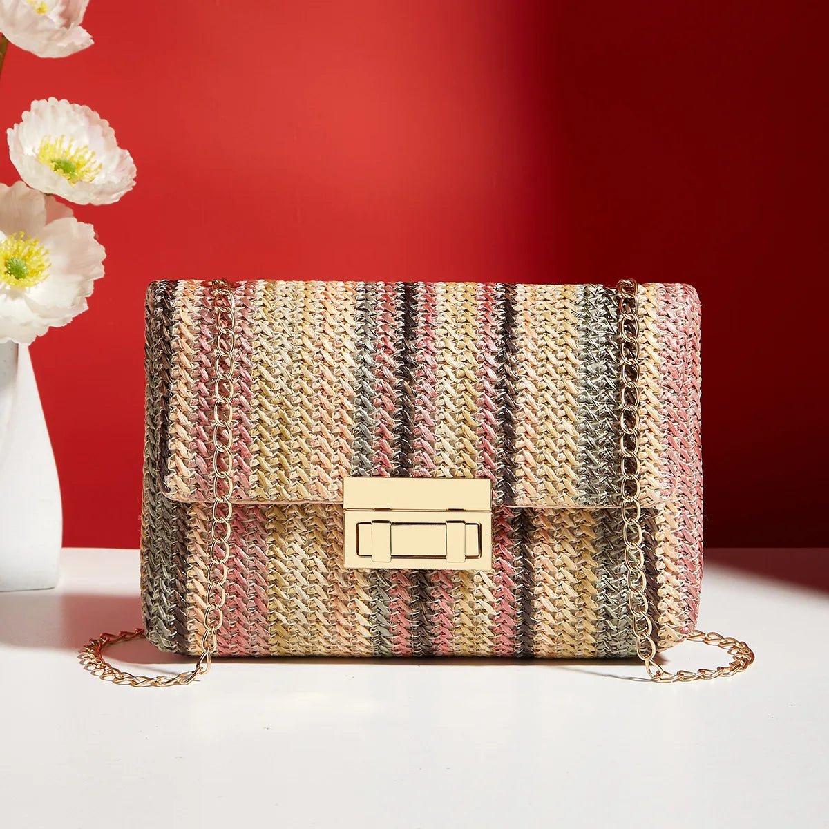 Sac Bandoulière À Chaîne Élégant - Accessoire Soirée Jour à Nuit Femme - FoytiShop