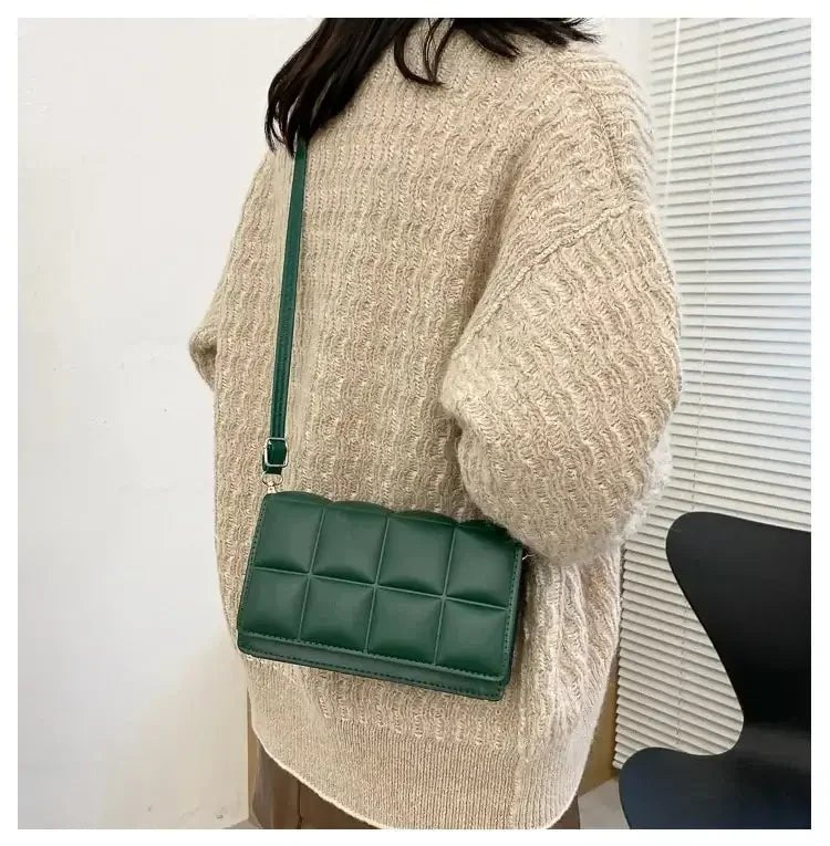 Sac Bandoulière Cuir PU Poignée Classique - Sac À Main Mode Tendance Femme - FoytiShop