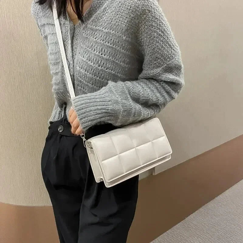 Sac Bandoulière Cuir PU Poignée Classique - Sac À Main Mode Tendance Femme - FoytiShop