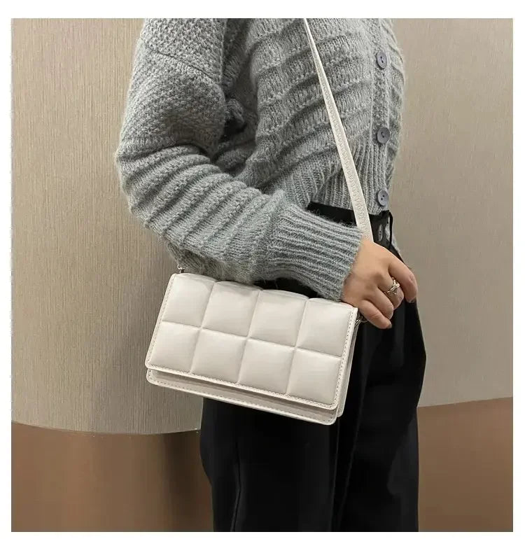 Sac Bandoulière Cuir PU Poignée Classique - Sac À Main Mode Tendance Femme - FoytiShop