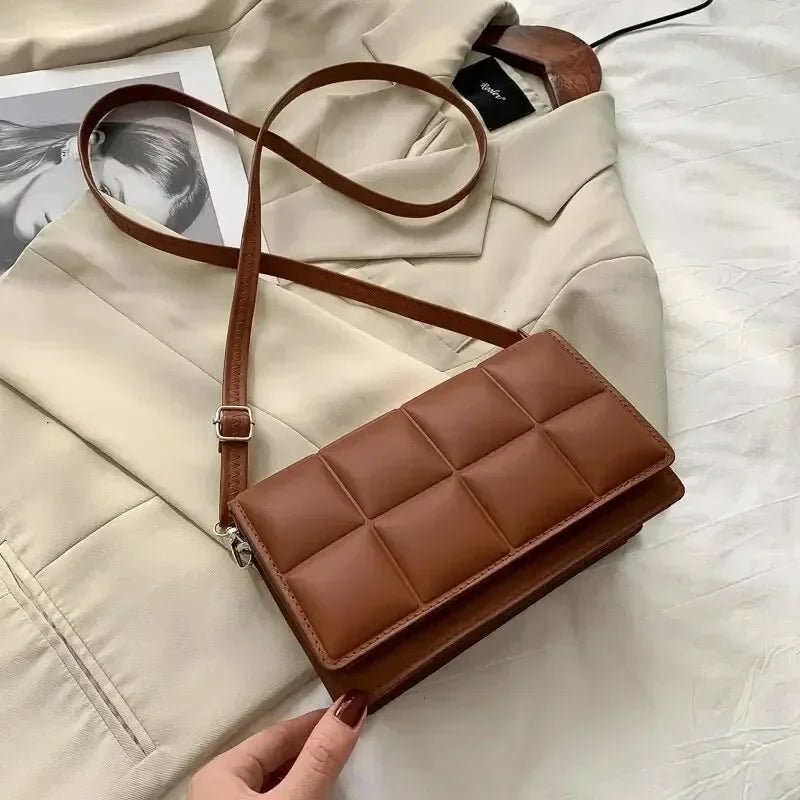 Sac Bandoulière Cuir PU Poignée Classique - Sac À Main Mode Tendance Femme - FoytiShop