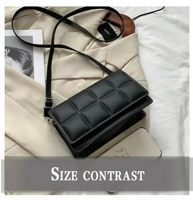 Sac Bandoulière Cuir PU Poignée Classique - Sac À Main Mode Tendance Femme - FoytiShop