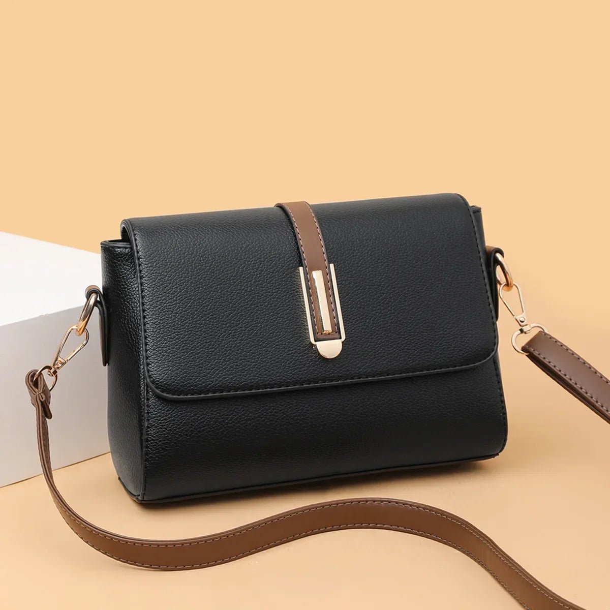 Sac Bandoulière Cuir PU Polyvalent - Sacoche Petit Format Femme - FoytiShop