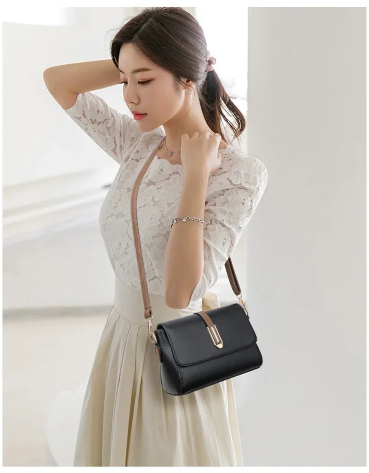 Sac Bandoulière Cuir PU Polyvalent - Sacoche Petit Format Femme - FoytiShop