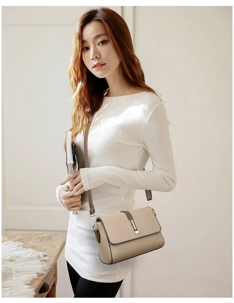Sac Bandoulière Cuir PU Polyvalent - Sacoche Petit Format Femme - FoytiShop