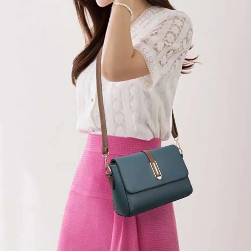 Sac Bandoulière Cuir PU Polyvalent - Sacoche Petit Format Femme - FoytiShop