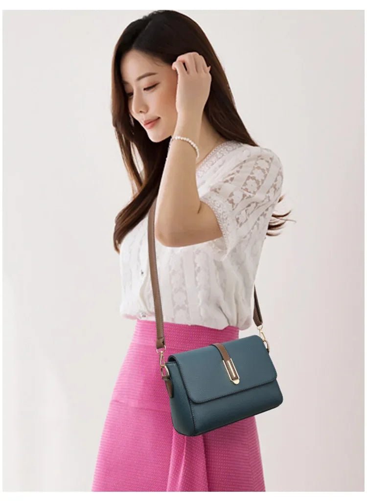Sac Bandoulière Cuir PU Polyvalent - Sacoche Petit Format Femme - FoytiShop