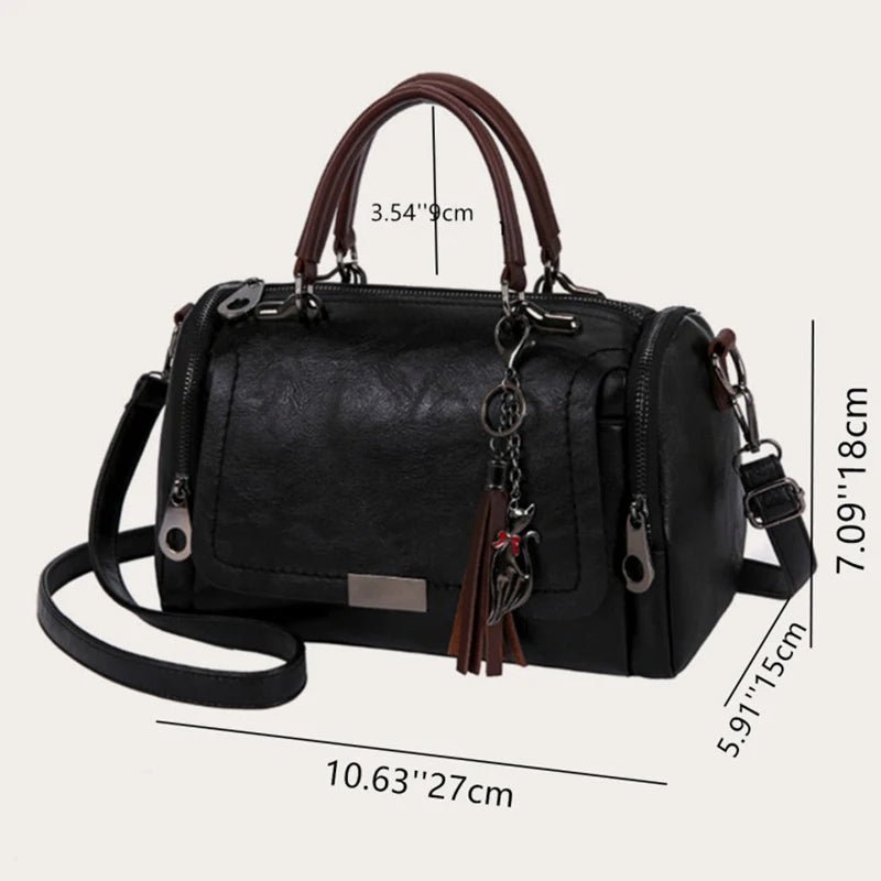 Sac Cartable Vintage — Élégance Intemporelle - FoytiShop