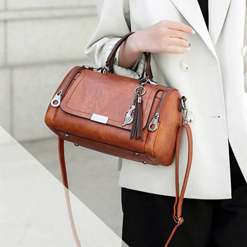 Sac Cartable Vintage — Élégance Intemporelle - FoytiShop