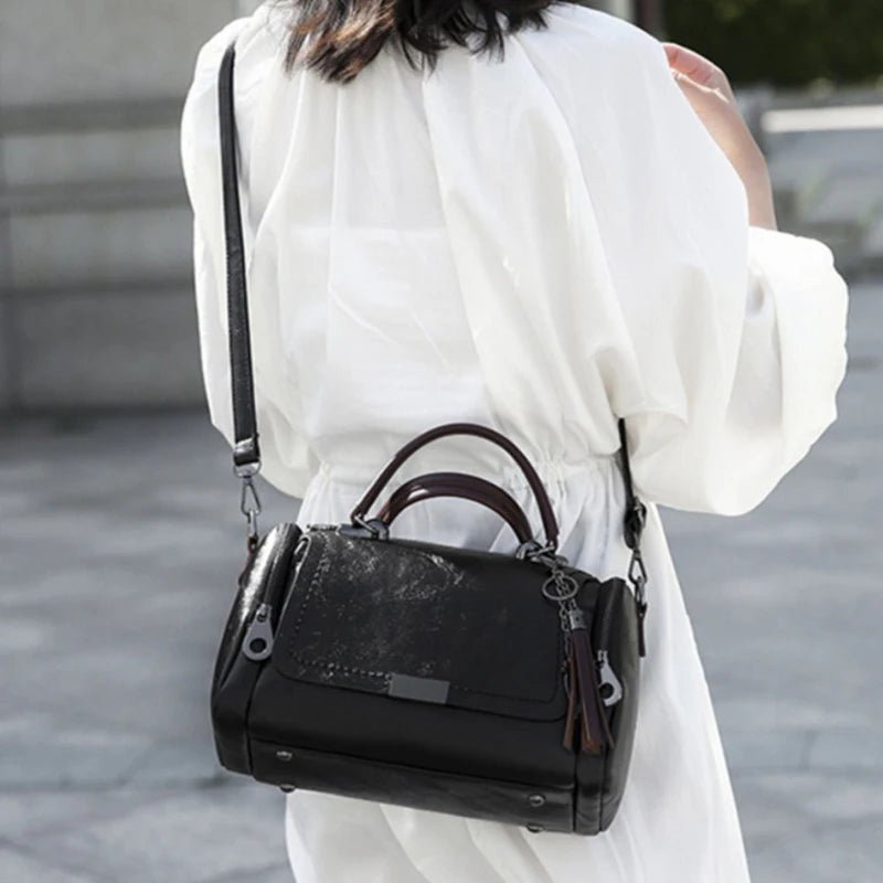 Sac Cartable Vintage — Élégance Intemporelle - FoytiShop