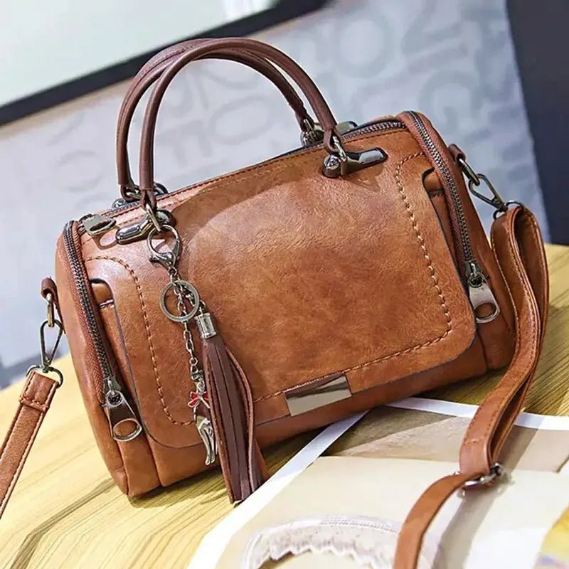 Sac Cartable Vintage — Élégance Intemporelle - FoytiShop