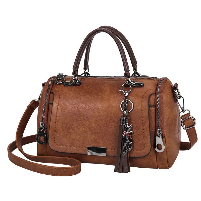 Sac Cartable Vintage — Élégance Intemporelle - FoytiShop