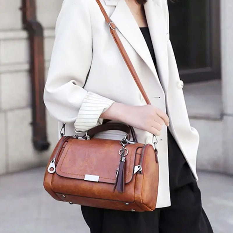 Sac Cartable Vintage — Élégance Intemporelle - FoytiShop