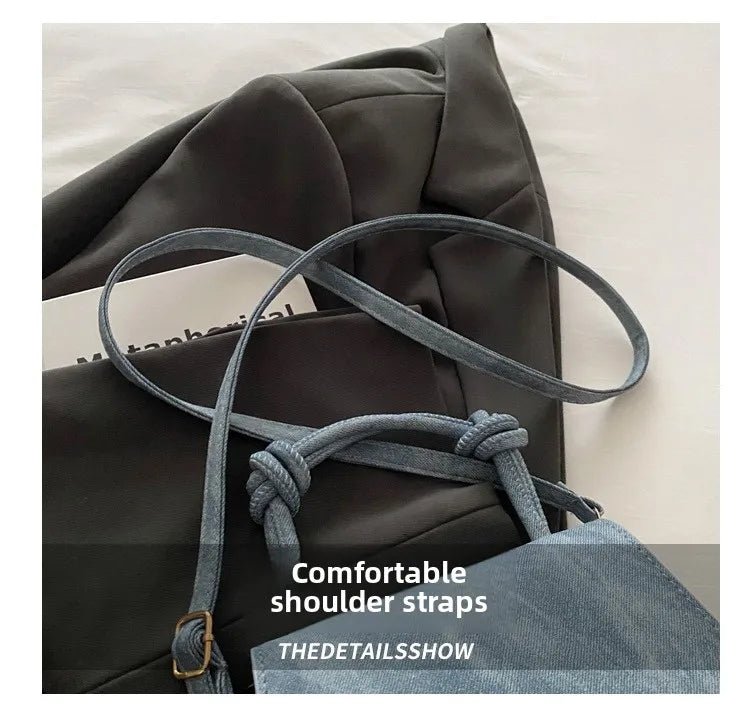 Sac Diagonal Décontracté Couleur Unie - Petit Carré Bandoulière Femme - FoytiShop