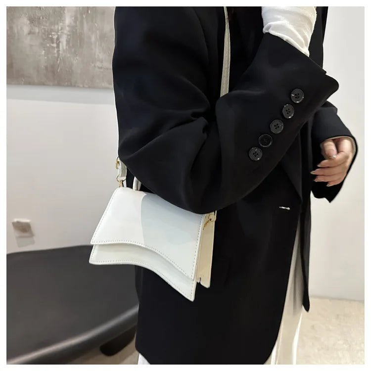 Sac Diagonal Décontracté Couleur Unie - Petit Carré Bandoulière Femme - FoytiShop
