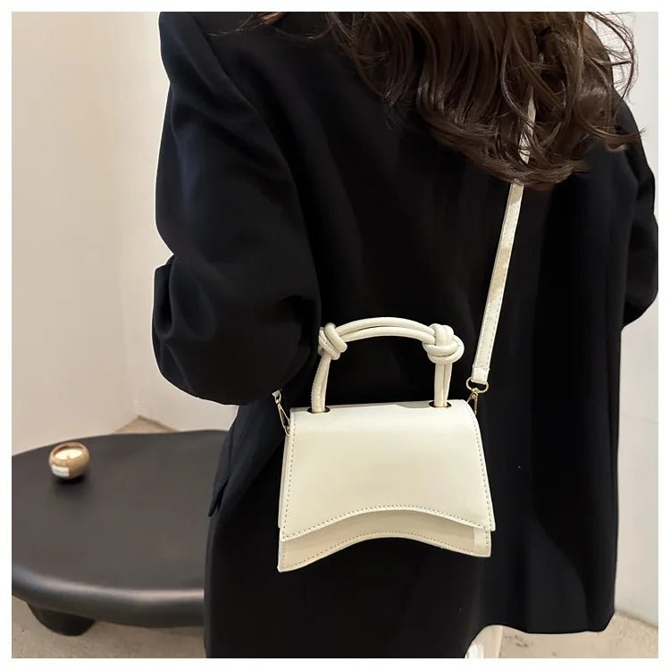 Sac Diagonal Décontracté Couleur Unie - Petit Carré Bandoulière Femme - FoytiShop