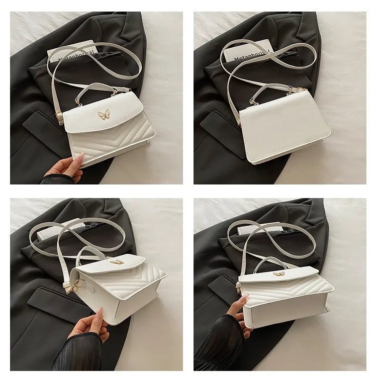 Sac Messager Papillon Porte - Bonheur - Petit Sac Bandoulière Décontracté Femme - FoytiShop