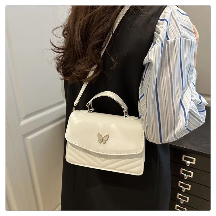Sac Messager Papillon Porte - Bonheur - Petit Sac Bandoulière Décontracté Femme - FoytiShop