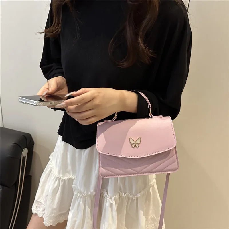 Sac Messager Papillon Porte - Bonheur - Petit Sac Bandoulière Décontracté Femme - FoytiShop