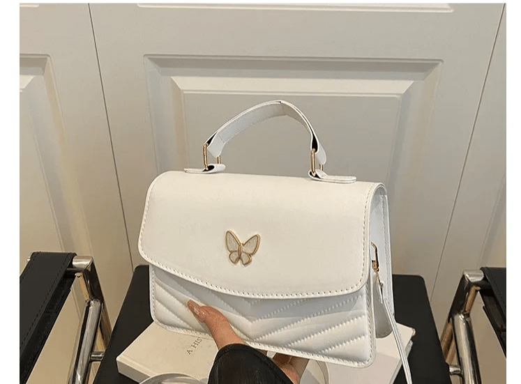 Sac Messager Papillon Porte - Bonheur - Petit Sac Bandoulière Décontracté Femme - FoytiShop