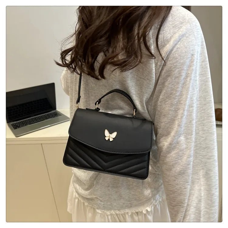 Sac Messager Papillon Porte - Bonheur - Petit Sac Bandoulière Décontracté Femme - FoytiShop