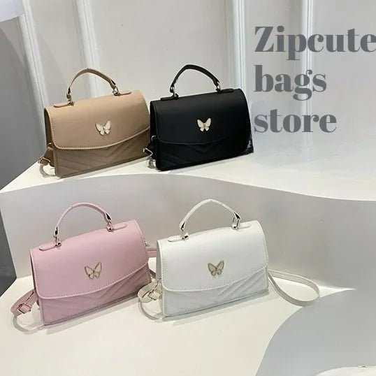 Sac Messager Papillon Porte - Bonheur - Petit Sac Bandoulière Décontracté Femme - FoytiShop