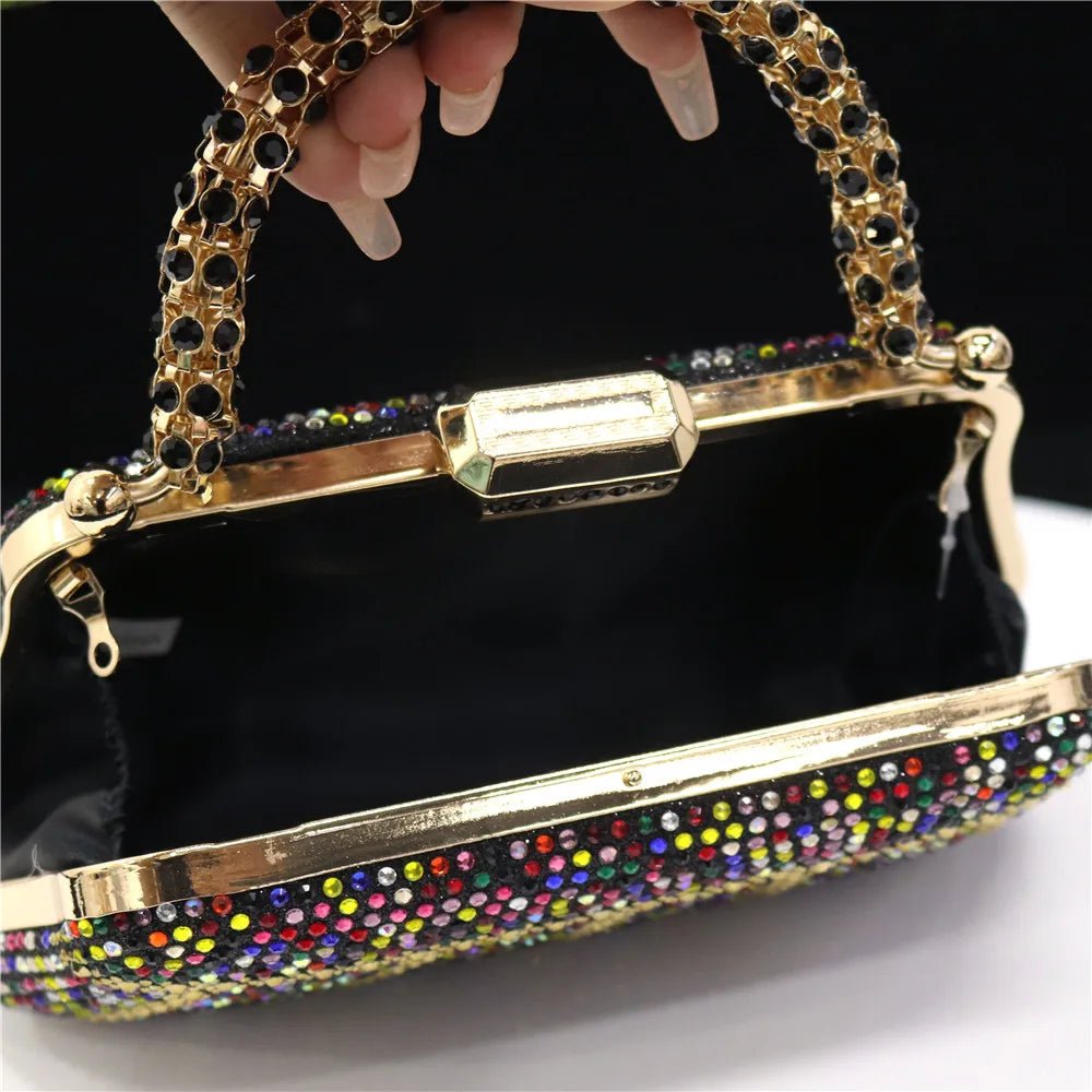 Sac Soirée Luxe Strass — Élégance Royale - FoytiShop
