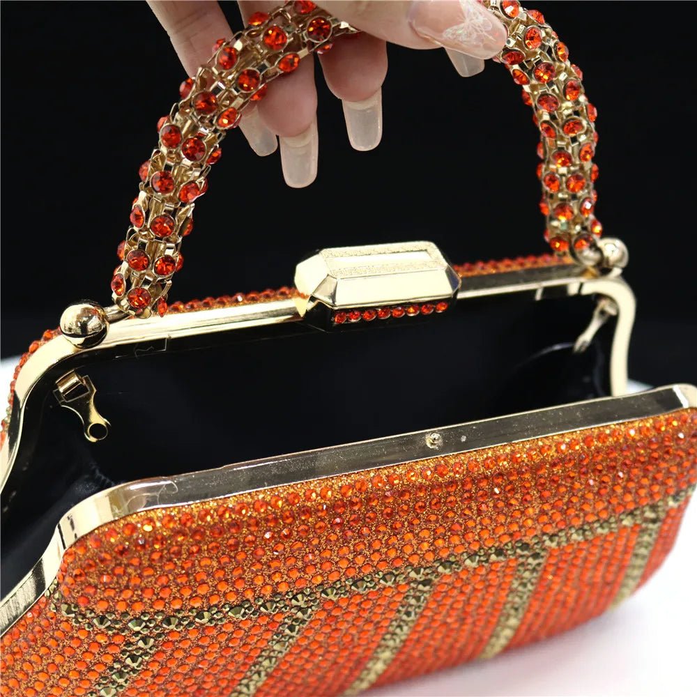Sac Soirée Luxe Strass — Élégance Royale - FoytiShop