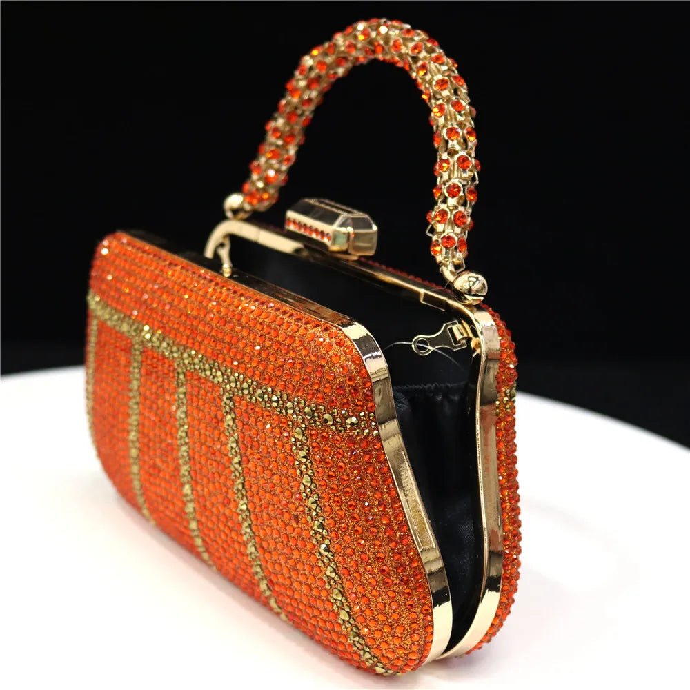 Sac Soirée Luxe Strass — Élégance Royale - FoytiShop