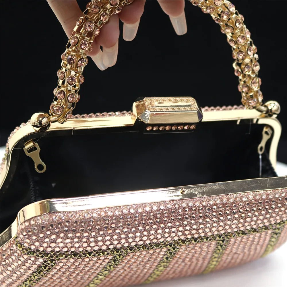 Sac Soirée Luxe Strass — Élégance Royale - FoytiShop