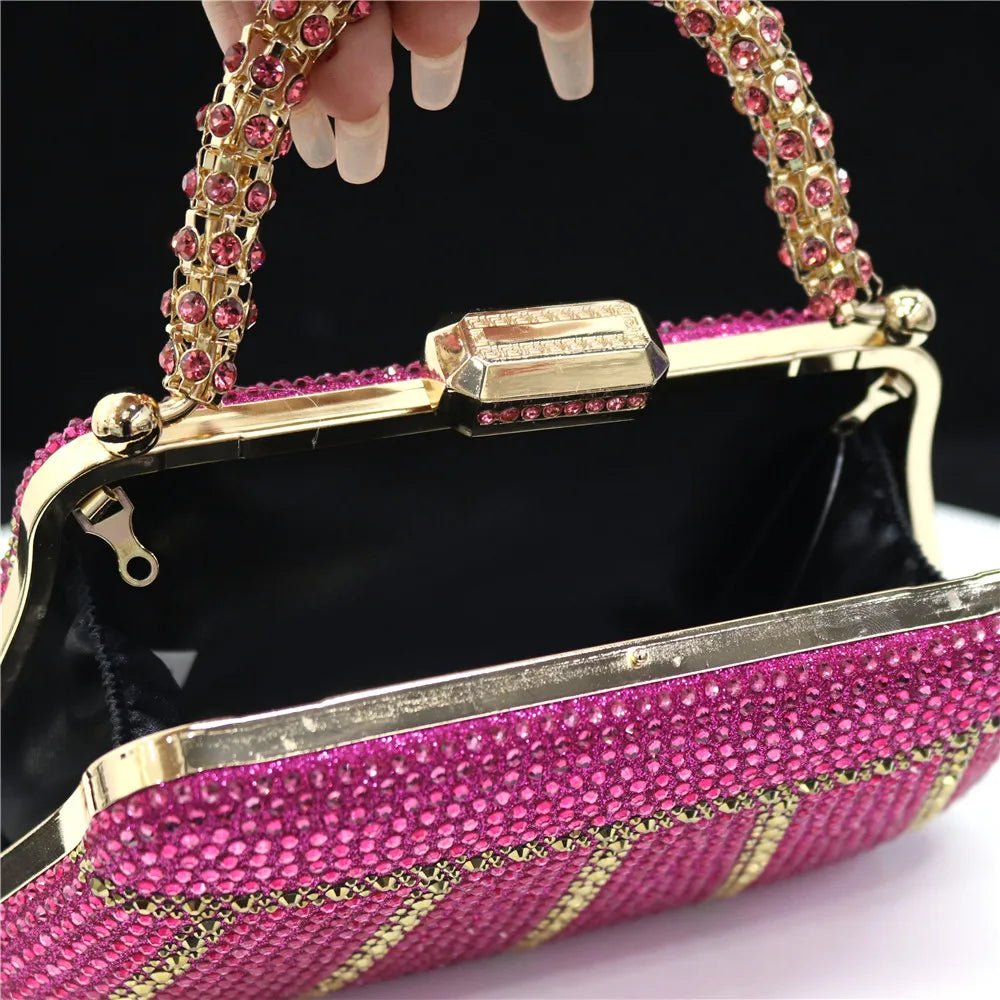 Sac Soirée Luxe Strass — Élégance Royale - FoytiShop