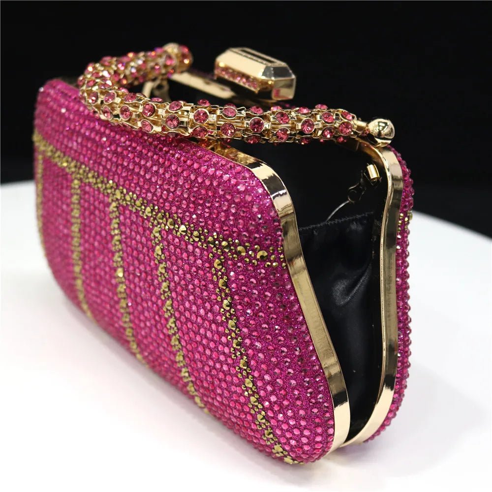 Sac Soirée Luxe Strass — Élégance Royale - FoytiShop